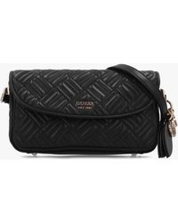 Guess - Sally Convertible Quilted Cross-Body Bag - Lyst