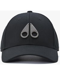 Moose Knuckles - Mens Logo Icon Cap In Black Logo - Lyst