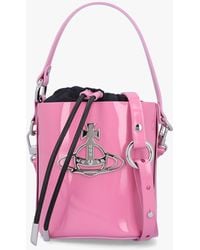 Vivienne Westwood - S Small Daisy Leather Drawstring Bucket Bag - Lyst