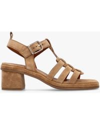 Alpe - Akure Block Heel Fisherman Sandals - Lyst