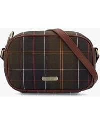 Barbour - Daphne Mini Classic Tartan Cross-Body Bag - Lyst