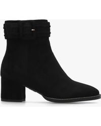 Moda In Pelle - Pacina Buckle Strap Block Heel Ankle Boots - Lyst