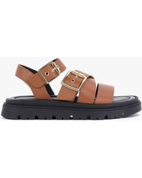 Shoe The Bear - Rebecca Tan Leather Buckled Sandals - Lyst