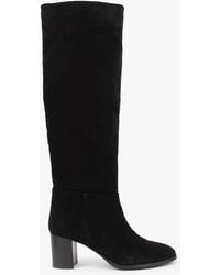 Daniel - Lowlorna Block Heel Knee Boots - Lyst