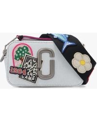 Marc Jacobs - The Camp Patchwork Denim Snapshot Camera Bag - Lyst