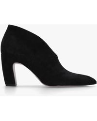 Daniel - Shoey V Cut Block Heel Shoe Boots - Lyst