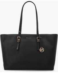 Michael Kors - Quinn Large Pebbled Leather Tote Bag - Lyst