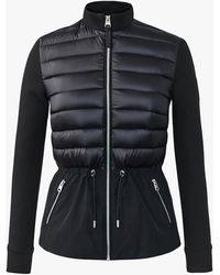 Mackage - Joyce Hybrid Peplum Jacket - Lyst