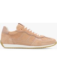 Daniel - Sarita Nude Suede Runner Trainers - Lyst
