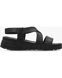 Daniel - Luana Cross Strap Sporty Low Wedge Sandals - Lyst