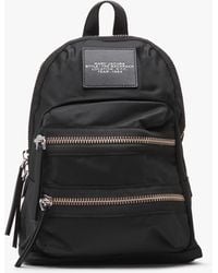 Marc Jacobs - The Biker Black Nylon Medium Backpack - Lyst