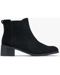 Daniel - Baver Black Suede Chelsea Boots - Lyst
