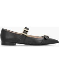 Daniel - Nancy Black Leather Pointed Toe Pumps - Lyst
