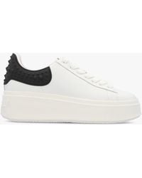 Ash - Moby Rubber Leather Chunky Trainers - Lyst