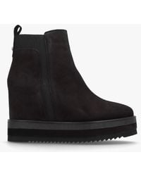 Alpe - Azure Wedge Chelsea Boots - Lyst
