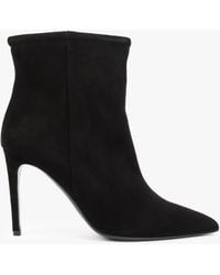 Daniel - Nully Black Suede High Heel Ankle Boots - Lyst