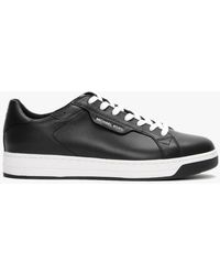 michael kors keating leather sneaker