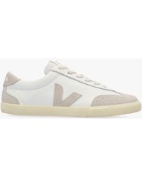 Veja - Volley O.T Leather Natural Trainers - Lyst