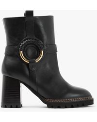 See By Chloé - Hana Heeled Ankle Boots - Lyst
