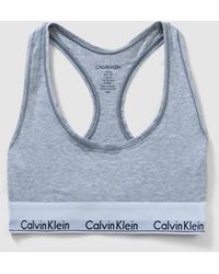 Calvin Klein - S Underwear Modern Cotton Racerback Bralette - Lyst