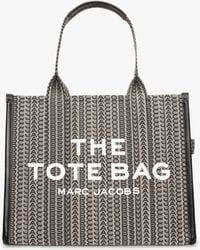Marc Jacobs - The Monogram Large Beige Multi Tote Bag - Lyst