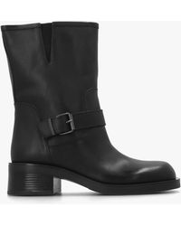 Daniel - Naomi Buckle Biker Boots - Lyst