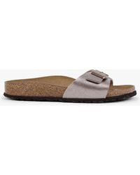 Birkenstock - Madrid Graceful Taupe Birko-Flor Mules - Lyst