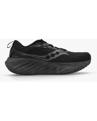 Saucony - Women's Triumph Black Trainers - Lyst