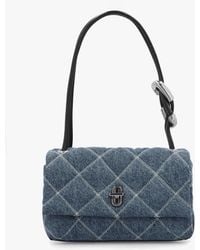 Marc Jacobs - The Quilted Denim Mini Dual Shoulder Bag - Lyst