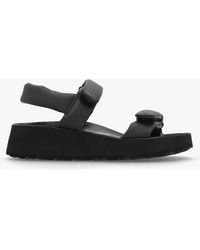 Papillio - Theda Black Natural Leather Sandals - Lyst
