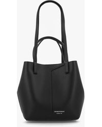 Emporio Armani - 1981 Mini Leather Shoulder Bag - Lyst
