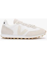 Veja - Rio Branco Perre Natural Suede & Mesh Trainers - Lyst