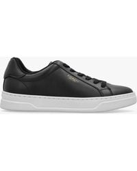 COACH - High Line Optic Leather Trainers - Lyst