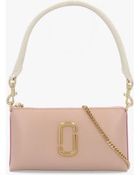 Marc Jacobs - The Snapshot Convertible Rose Multi Leather Shoulder Bag - Lyst