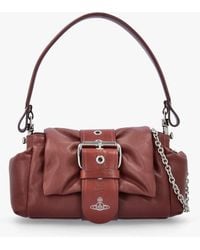 Vivienne Westwood - Hazel Treasure Chestnut Leather Shoulder Bag - Lyst