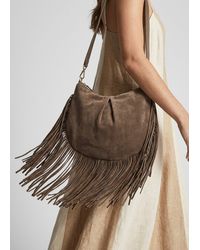 Daniel - Makala Fringed Boho Bag - Lyst