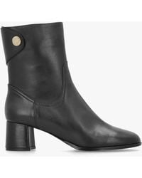 Daniel - Payton Block Heel Ankle Boots - Lyst