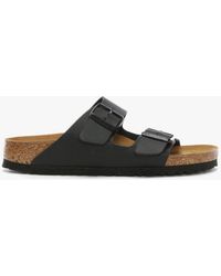 Birkenstock - Arizona Birko-Flor Two Bar Mules Leather - Lyst