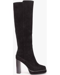 Daniel - Sippy Platform Knee Boots - Lyst