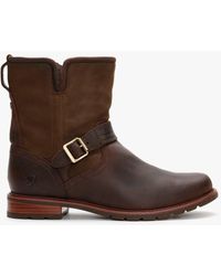 Ariat Savannah H20 Brown Leather Ankle Boots