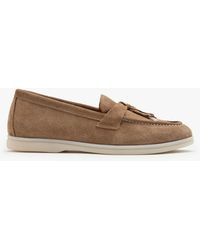 Daniel - Siani Beige Suede Loafers - Lyst