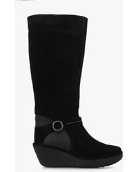 Fly London - Yavu Wedge Knee Boots - Lyst