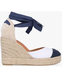 Daniel - Kendall Toe Cap Wedge Espadrilles - Lyst