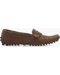 Barbour - Laire Light Trench Suede Driving Loafers - Lyst