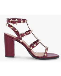 Daniel - Pitter Studded Block Heeled Sandals - Lyst