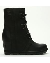 Sorel Leather Joan Of Arctic Wedge Ii 