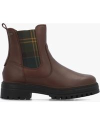 Barbour - Amberley Waterproof Dark Chelsea Boots - Lyst