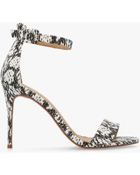 Daniel - Carely Leather Stiletto Heel Sandals - Lyst