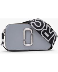 Marc Jacobs - The Snapshot Wolf Grey Multi Leather Camera Bag - Lyst