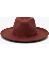 Brixton - Reno Henna Fedora - Lyst